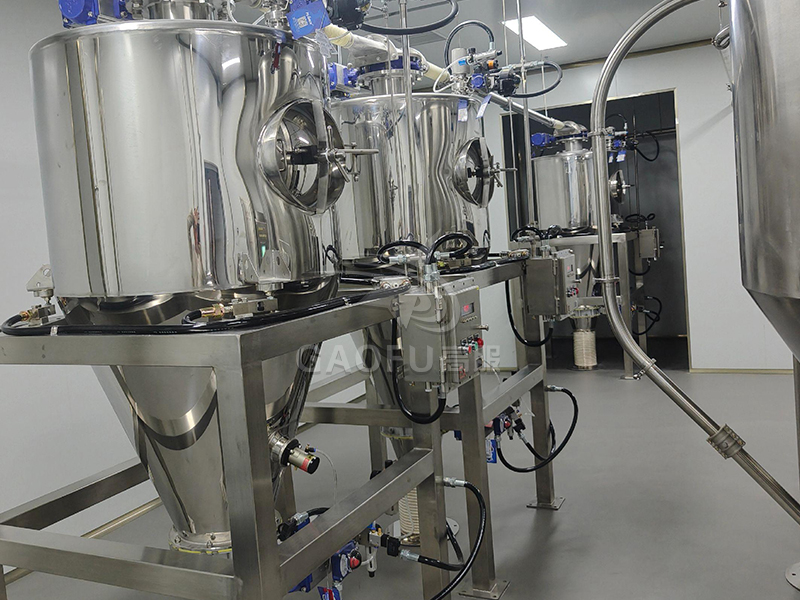 饃干輸粉配料系統(tǒng) 配料系統(tǒng)客戶現(xiàn)場(chǎng)