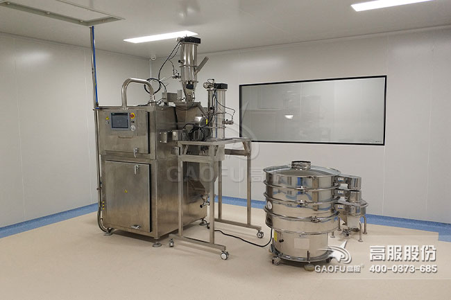 旋振篩客戶(hù)現(xiàn)場(chǎng)