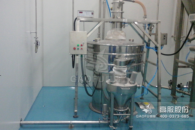 旋振篩客戶(hù)現(xiàn)場(chǎng)